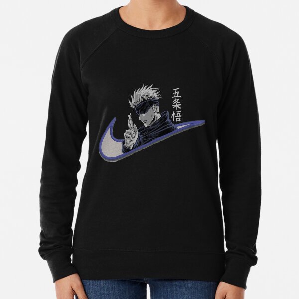 Satoru Gojo From Anime Jujutsu Kaisen T-Shirt Logo for otaku, gym and fitness T-shirt for training Leichter Pullover