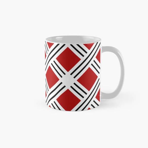 Item preview, Red, black and white geometry designed and sold by BattaAnastasia.