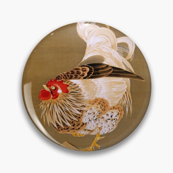 Artikelvorschau, Hen and Rooster with Grapevine entworfen und verkauft von loumed.