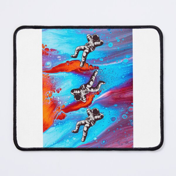 Item preview, colorful astronaut designed and sold by bbuszka.