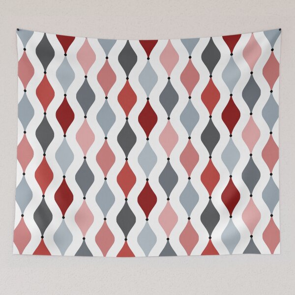 Item preview, Colorful ogee pattern designed and sold by BattaAnastasia.