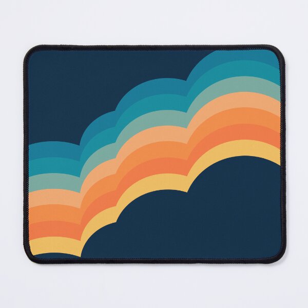 Item preview, Colorful retro style clouds designed and sold by BattaAnastasia.