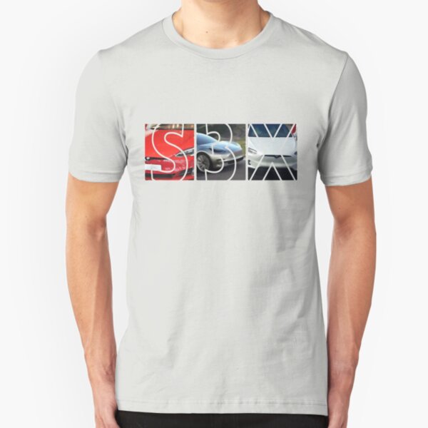 Tesla Models S 3 X Slim Fit T-Shirt