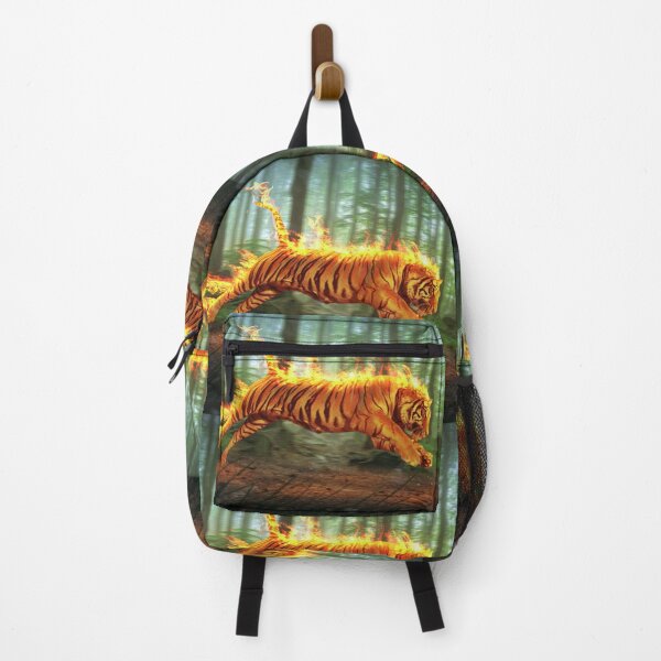 Item preview, Running Tiger On Fire Classical designed and sold by Sam-DesignMart.
