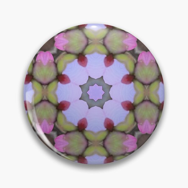 Aperçu de l'œuvre Motif de répétition de fleur octogone bleu clair, rouge et rose - Hesperantha 1.2 créée et vendue par FRLF.
