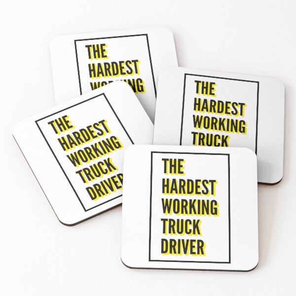 Item preview, The Hardest Working Truck Driver Quote For The Best Truck Driver At Work designed and sold by SVPOD.
