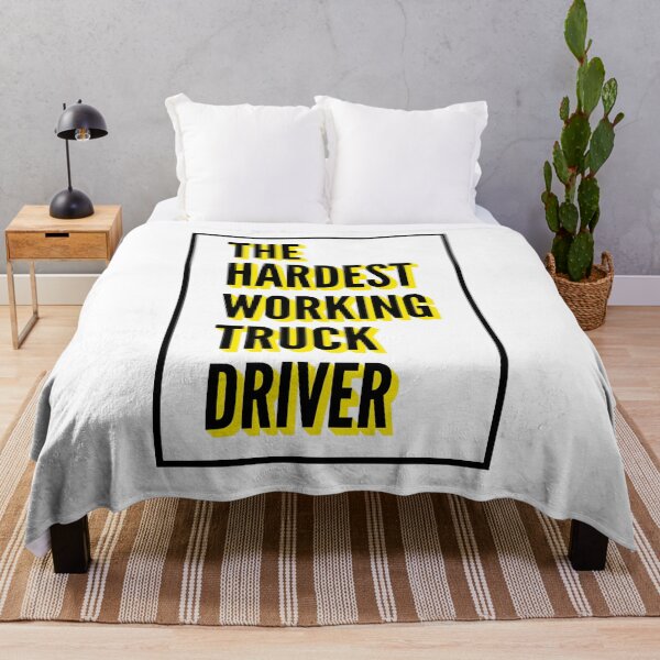 Item preview, The Hardest Working Truck Driver Quote For The Best Truck Driver At Work designed and sold by SVPOD.