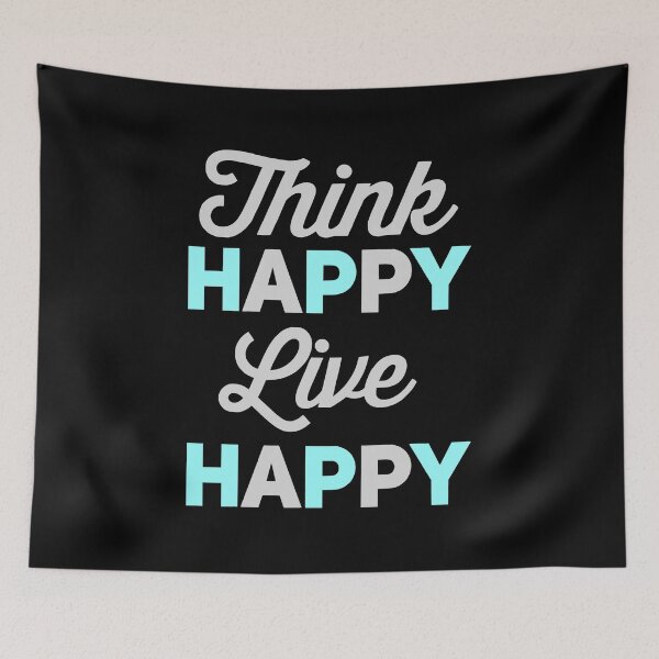 Item preview, Think Happy Live Happy designed and sold by GL Digital Artwork .