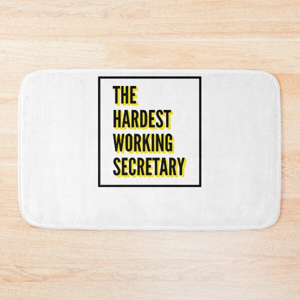Item preview, The Hardest Working Secretary Quote For The Best Secretary At Work designed and sold by SVPOD.