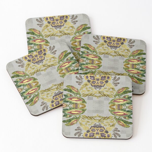 Item preview,  FUNNY ABSTRACT PAINT YELLOW FLOWERS. designed and sold by Ralek.