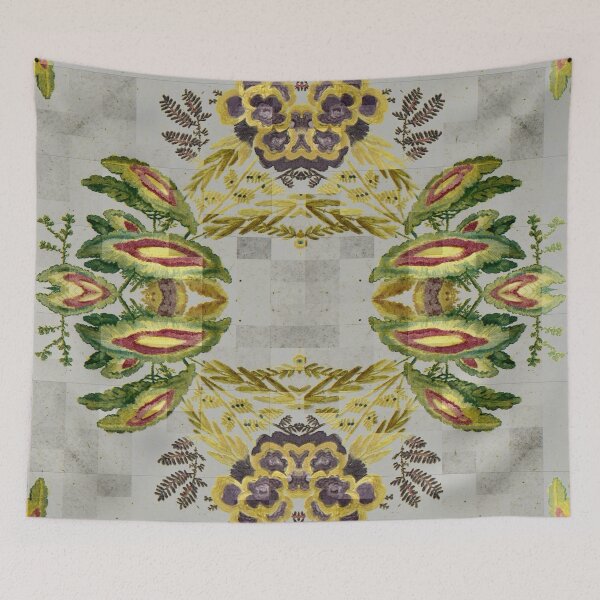 Item preview,  FUNNY ABSTRACT PAINT YELLOW FLOWERS. designed and sold by Ralek.