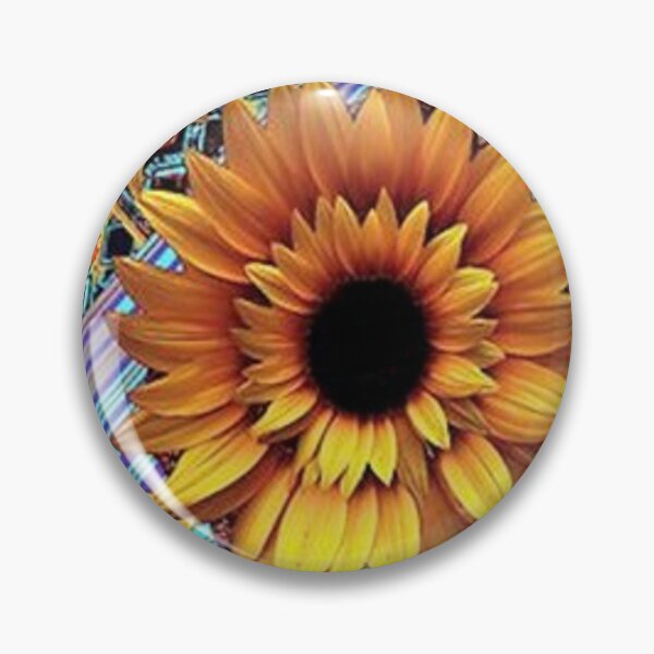 Item preview, GOLDEN GRAPHIC ART DECO SUNFLOWER GREY DESIGN designed and sold by sharlesart.