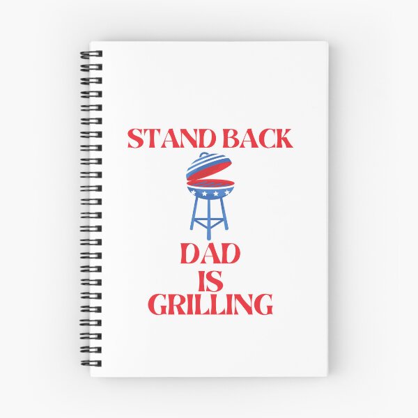 Item preview, Funny Father's Day Stand Back Dad Is Grilling Barbecue Grill designed and sold by MagicSD Designs.