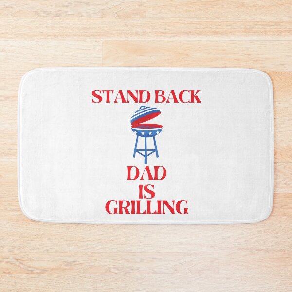 Item preview, Funny Father's Day Stand Back Dad Is Grilling Barbecue Grill designed and sold by MagicSD Designs.