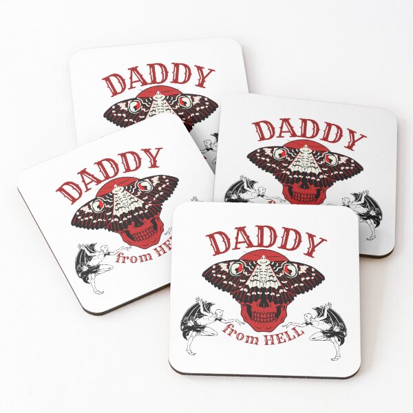 Item preview, DADDY from HELL  black-red skull-butterfly designed and sold by KS-Y.