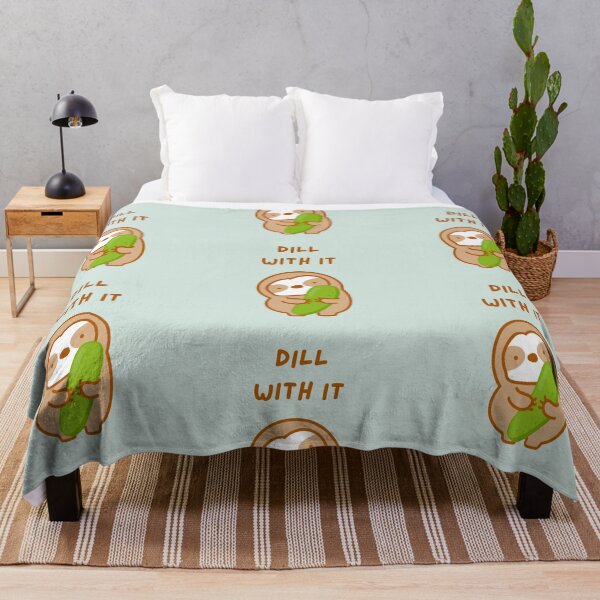 Item preview, Deal With It Dill Pickle Sloth designed and sold by theslothinme.