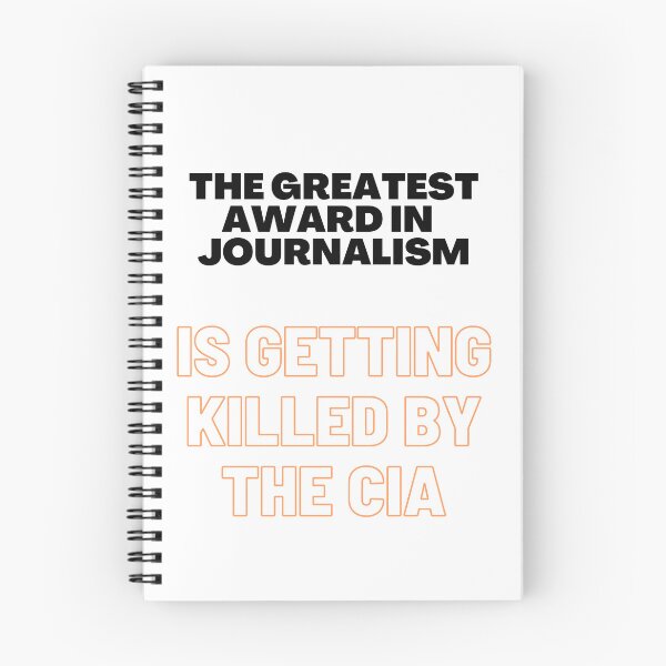 Item preview, The Greatest prize in journalism is getting killed by the CIA designed and sold by Estroic.