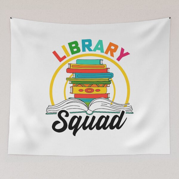Item preview, Funny Library Squad Librarian Bookworm reading Book Lover designed and sold by Best Designer.