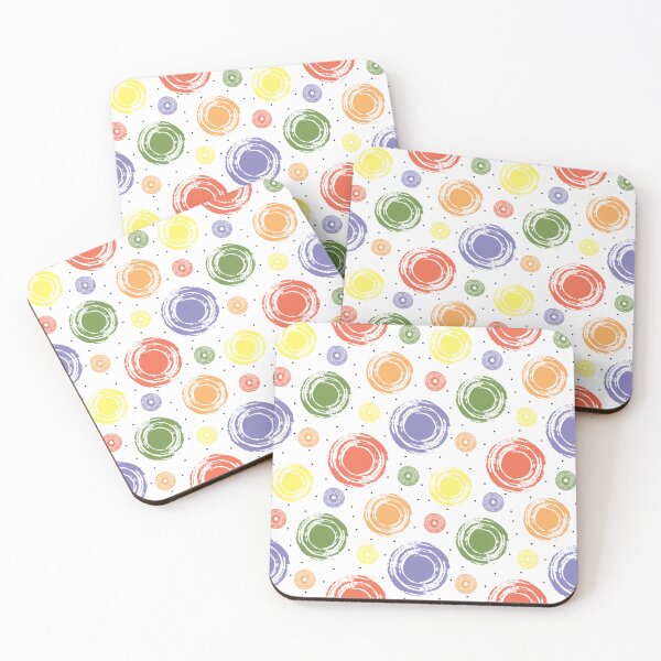 Item preview, Colorful grunge dots designed and sold by BattaAnastasia.