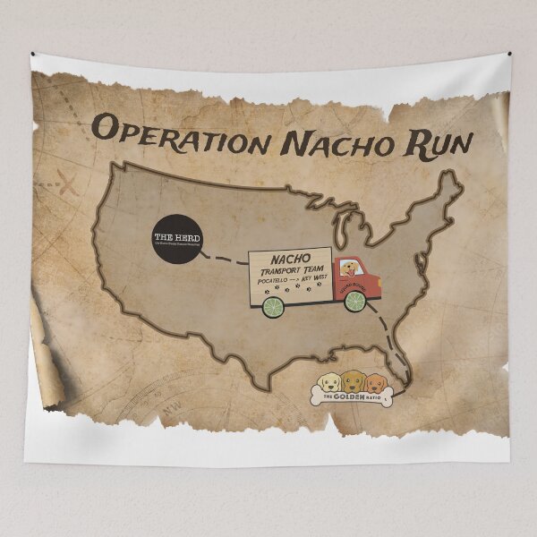 Item preview, Operation Nacho Run designed and sold by goldenratiofdn.