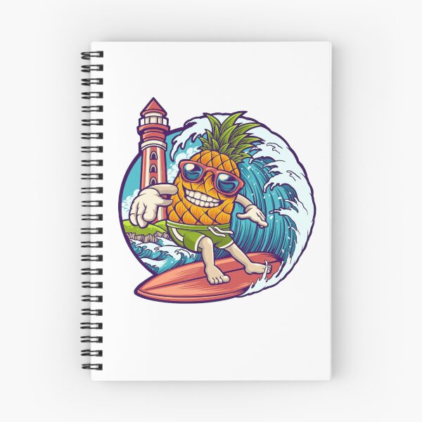 Item preview, Pineapple And Sea T-Shirt designed and sold by iratsaimaseshop.