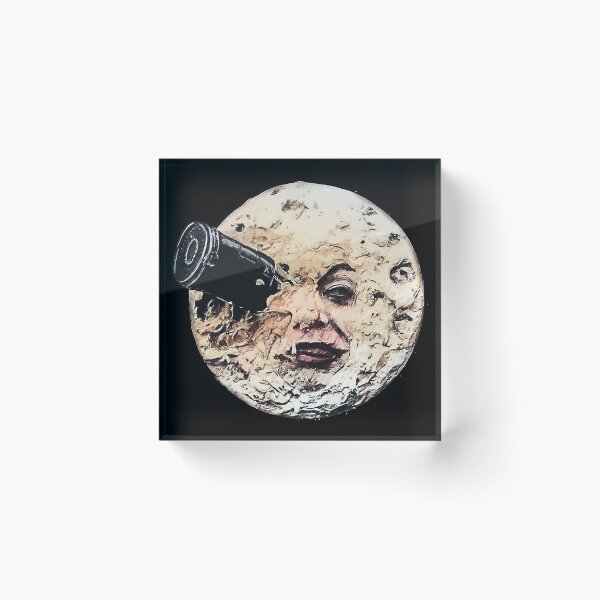 Item preview, moon face classic cinema designed and sold by cloudymood.