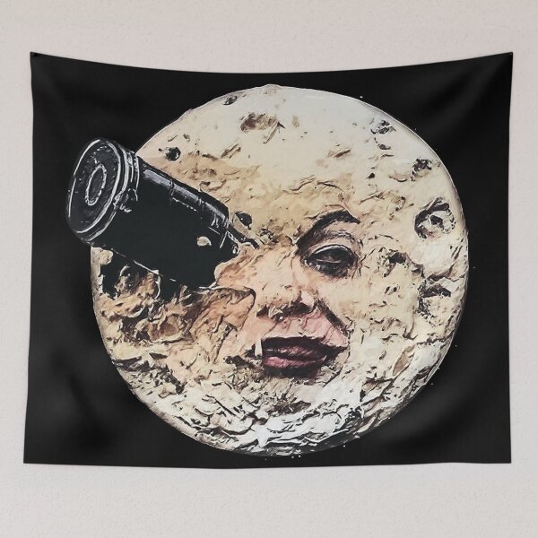 Item preview, moon face classic cinema designed and sold by cloudymood.