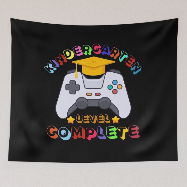 Item preview, Kindergarten Level Complete Gaming Controller Graduation Hat designed and sold by Mariano Topno.