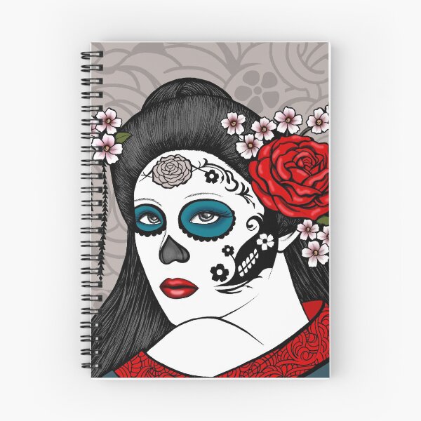 Item preview, Day of the Dead Geisha Undead Girl designed and sold by ShaireProd.