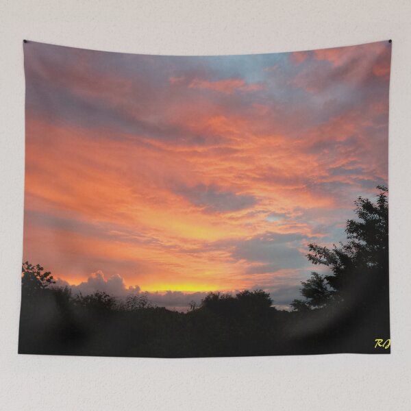 Item preview, Blazing Sunset designed and sold by Robert Regenold's Art Shop.