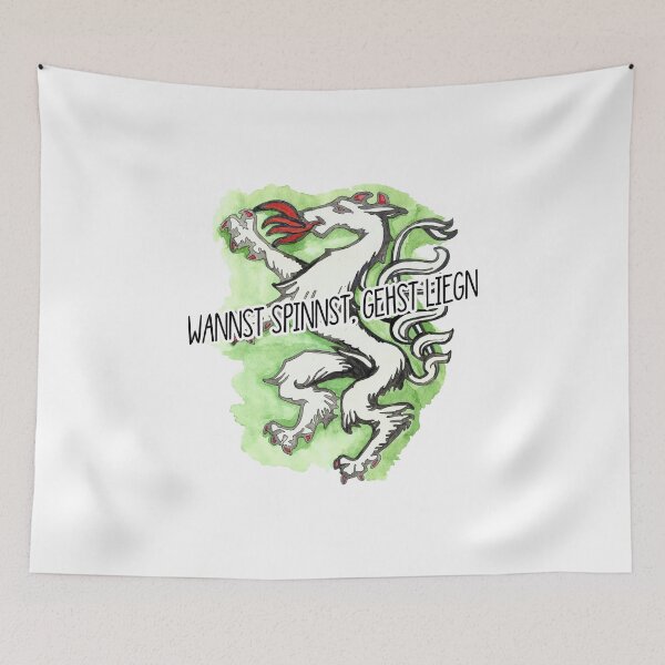 Item preview, Styria - When you're crazy, you're lying Watercolor designed and sold by Steiragwaund.