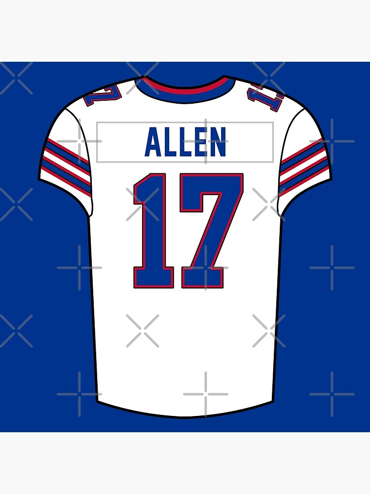 Josh allen away store jersey