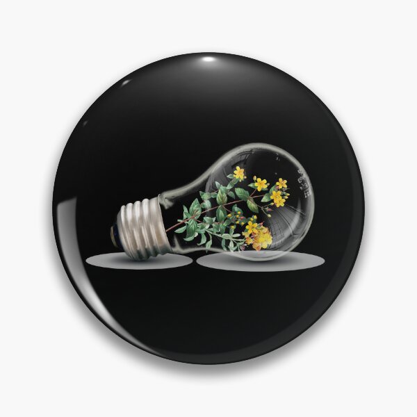 Artikelvorschau, Light bulb with yellow flowers entworfen und verkauft von simobinz1.