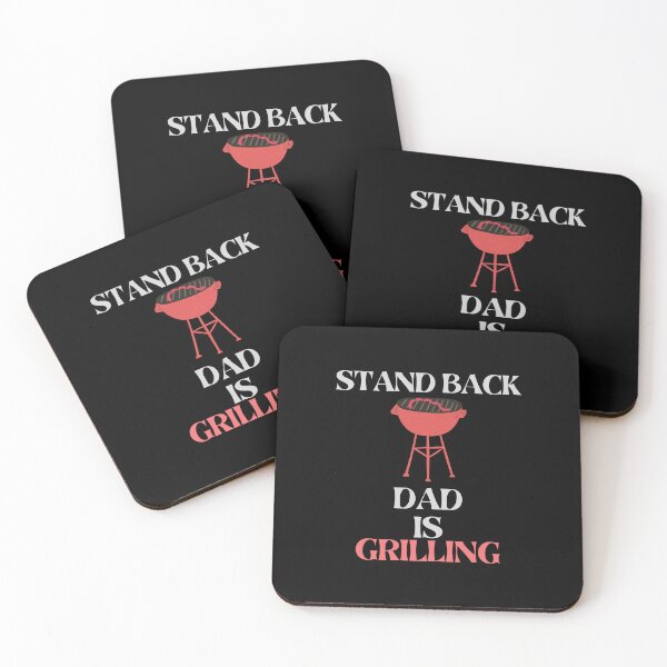 Item preview, Funny Father's Day Stand Back Dad Is Grilling Barbecue Grill designed and sold by MagicSD Designs.