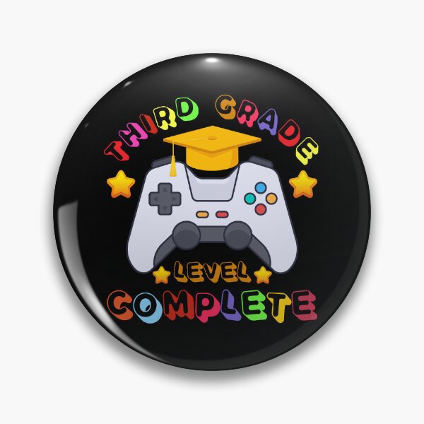 Item preview, Third Grade Level Complete Gaming Controller Graduation Hat designed and sold by Mariano Topno.