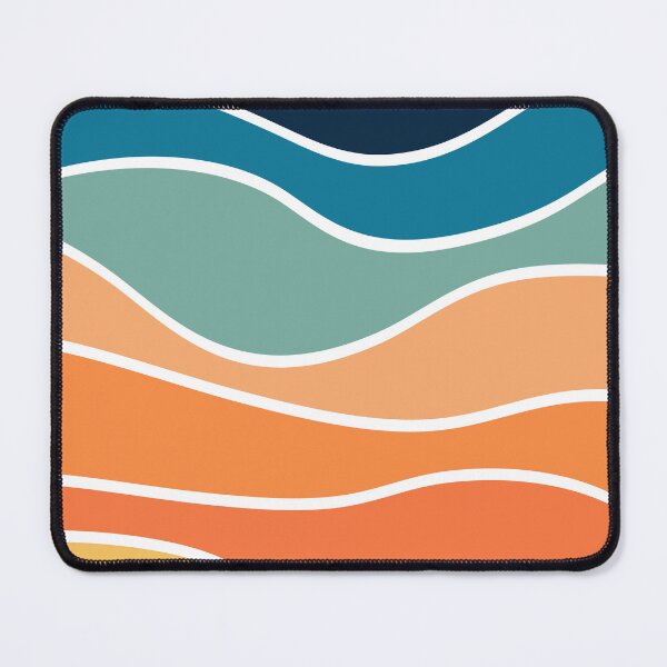 Item preview, Retro style colorful waves designed and sold by BattaAnastasia.