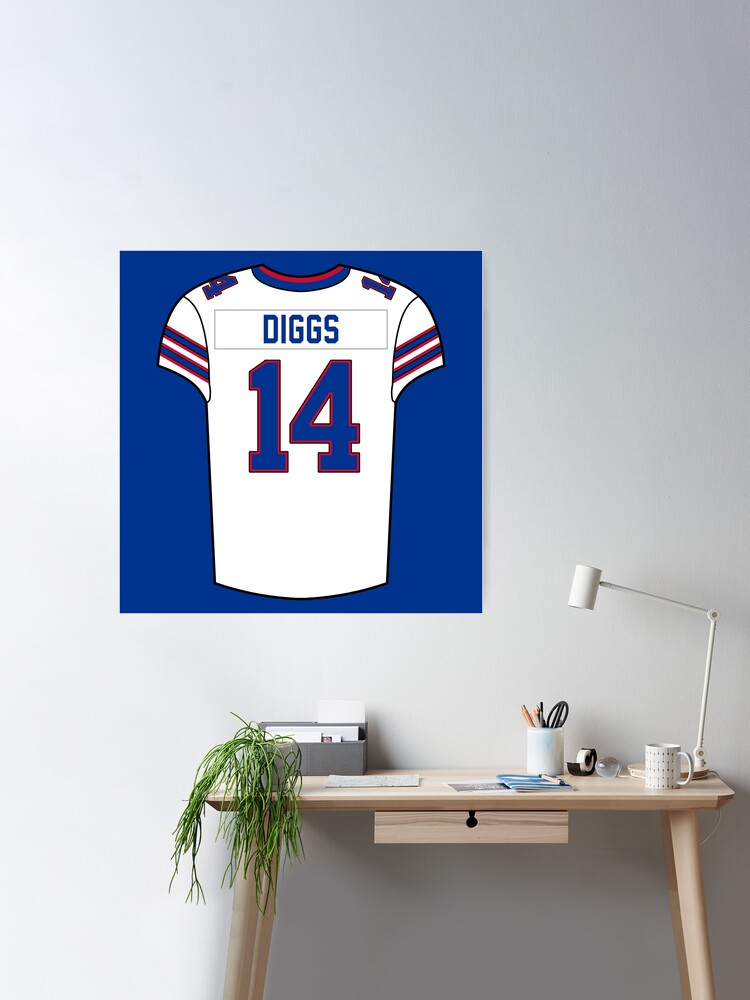 Stefon Diggs Alternate Jersey Art Board Print for Sale by designsheaven