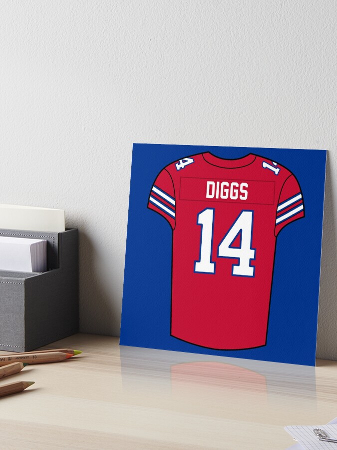 Stefon Diggs Alternate Jersey Poster for Sale by designsheaven