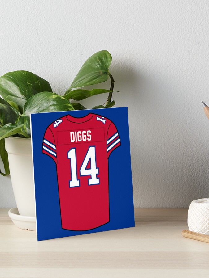 Stefon Diggs Alternate Jersey | Art Board Print