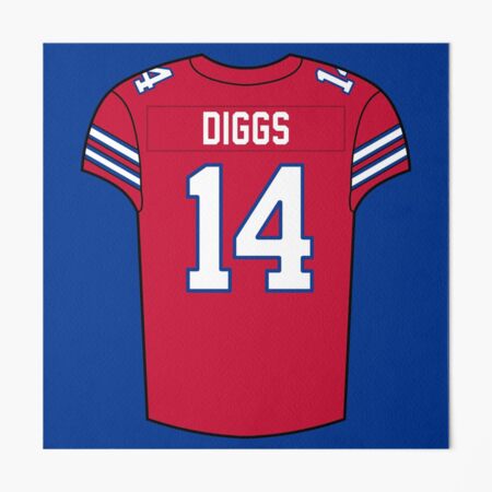 Stefon Diggs Away Jersey Poster for Sale by designsheaven