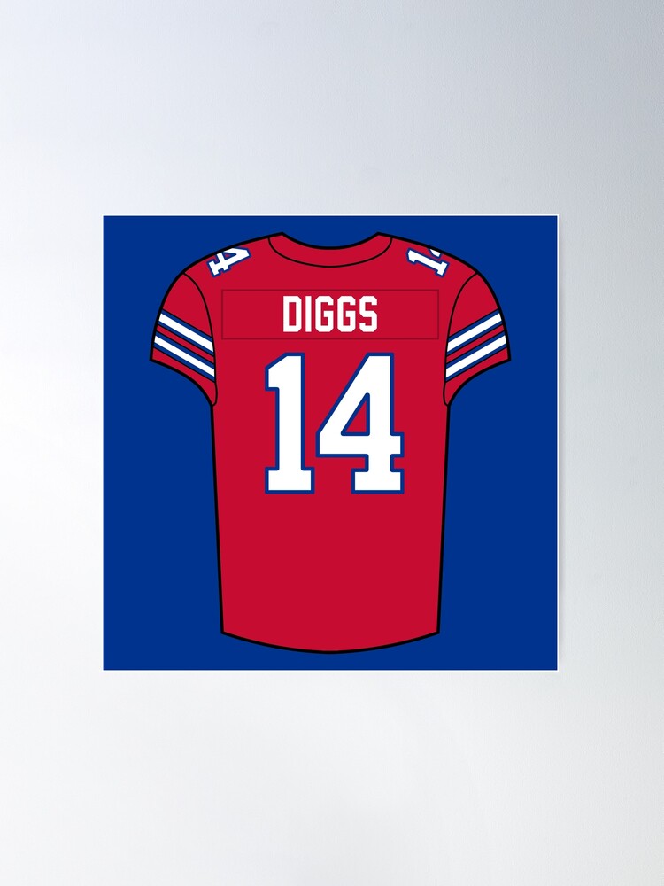 Brand New Buffalo Bills Stefon Diggs Jersey With Tags - Size Men's Large