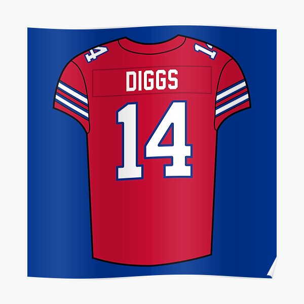  MGOXO Stefon Diggs American Football Player Poster