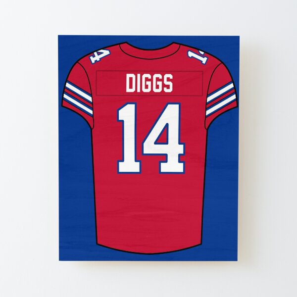 Stefon Diggs Jersey Sticker for Sale by cbaunoch