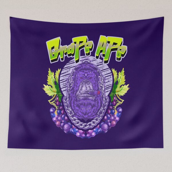 Item preview, Grape Ape - Smoking a blunt - Purple Accented  -Weed Strains- designed and sold by YomeHayin.
