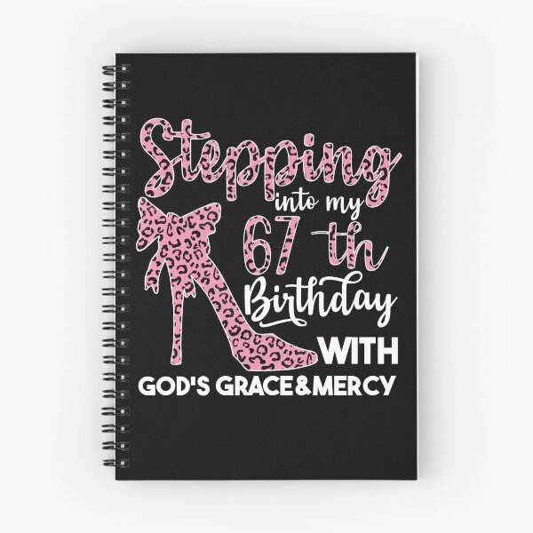 Item preview, Birthday Gifts For Women | Stepping Into My 67th Birthday With Gods Grace And Mercy | 67th Birthday designed and sold by AMINE  ★★★★★.