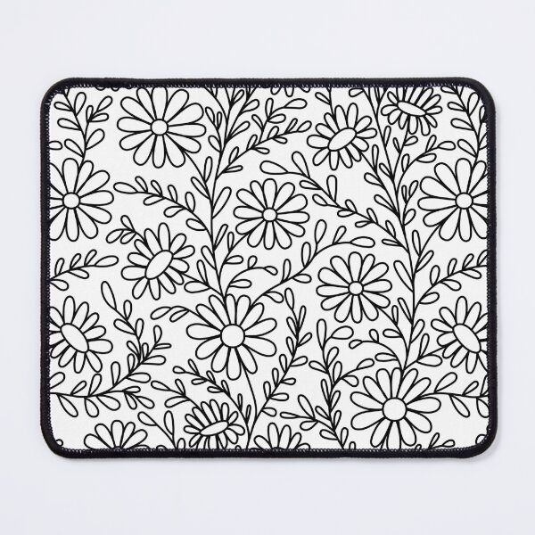 Item preview, Chamomile Flower Pattern designed and sold by EIMgraphic.