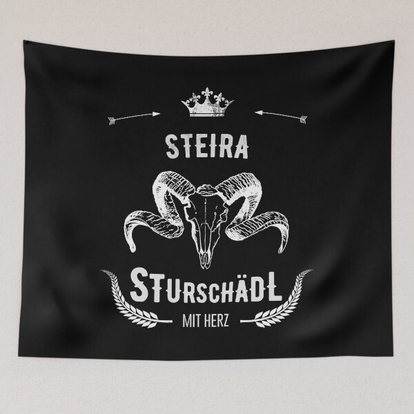 Item preview, Styria - Sturschädl with a heart designed and sold by Steiragwaund.