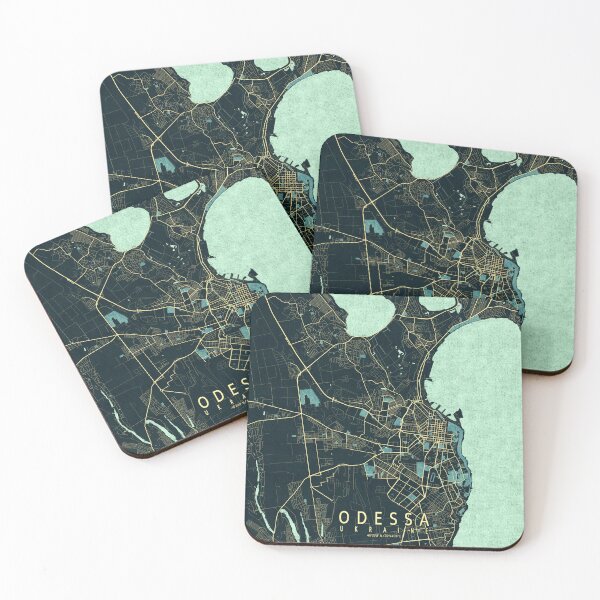 Item preview, Odessa City Map of Ukraine - Summer designed and sold by deMAP.