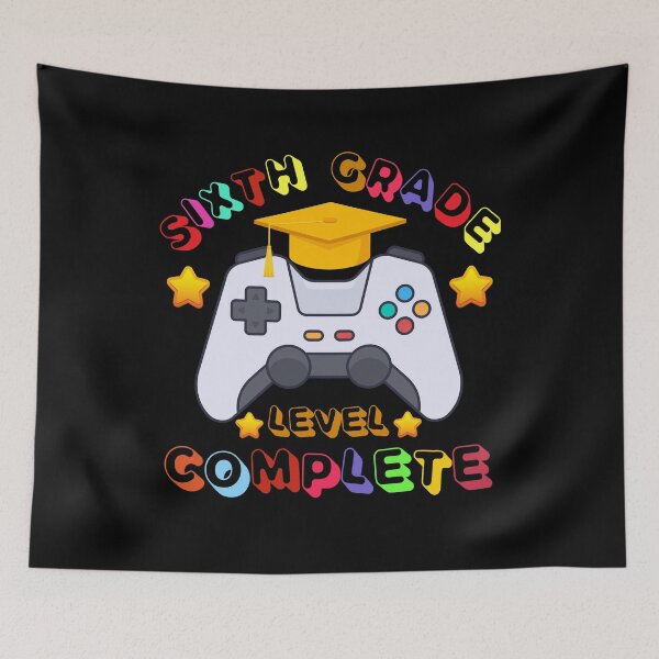 Item preview, Sixth Grade Level Complete Gaming Controller Graduation Hat designed and sold by Mariano Topno.
