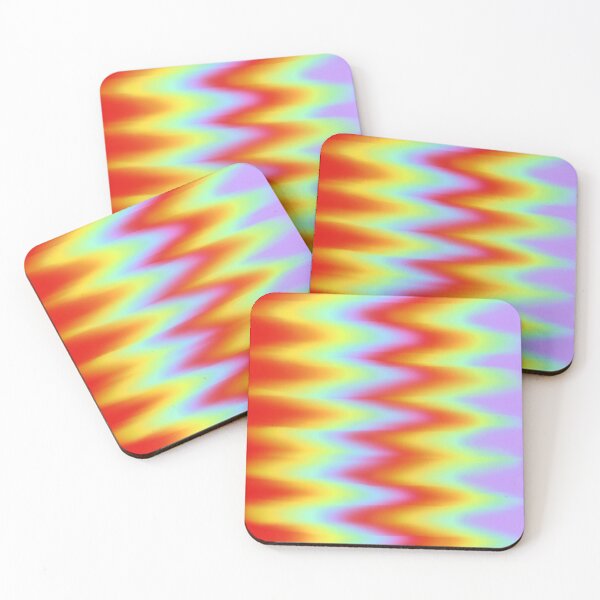 Item preview, Rainbow Tie Dye Zigzag Blended Pattern, made by EndlessEmporium  designed and sold by EndlessEmporium.